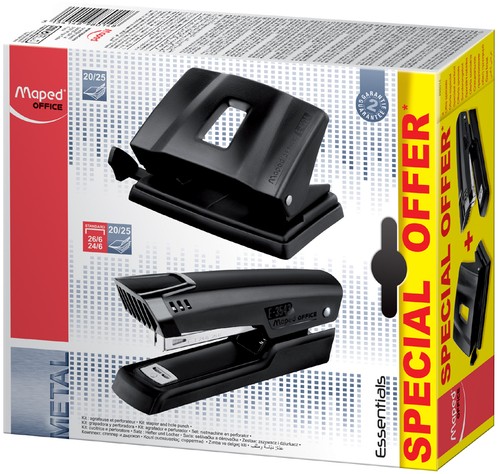 Maped heftgerät locher set - &,