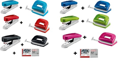 Bürolocher und heftgerät set - bürolocher,